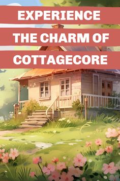 the charm of cottagecore is featured in this book cover for an upcoming children's story