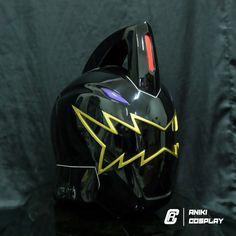 HELLO! Welcome to ANIKI COSPLAY :) Here's one of our collection of COSPLAY HELMET, which was made by hand to screen accurate quality. All the helmets are handmade products from scratch, not a mass produced or done by machine! This one is for BLACK DINO THUNDER (abare black) or WHITE DINO THUNDER (abare killer) The helmet have a visible visor, padding, and also breathing holes for extra comfort. IT'S A PRE-ORDER ONE AND READY TO BE SHIPPED IN 6-8 WEEKS IF YOU ARE INTERESTED, PLEASE CHECK OUT THIS Black Anime Print Halloween Costume, Punk Style Black Costume For Cosplay, Black Anime Print Costume, Black Anime Print Cosplay Costume, Black Punk Cosplay Costume For Themed Events, Black Punk Costume For Themed Events, Black Anime Print Costume For Costume Party, Black Punk Style Costumes For Themed Events, Black Fandom Cosplay Costume