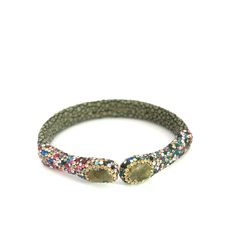 Green Shagreen Gemstone Simple Cuff Bracelet - Born To Glam Simple Cuff Bracelet, Crystal Cuff Bracelet, Inner Goddess, Jewelry Fashion Trends, Trending Fashion, Green Gemstones, Vibrant Green, Gorgeous Necklaces, Fort Lauderdale