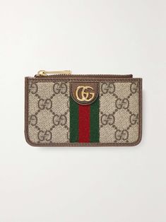 Shop GUCCI Ophidia textured leather-trimmed printed coated-canvas cardholder, Explore the latest GUCCI women's collection today on NET A PORTER Gucci Brown Wallets With Interior Card Slots, Brown Gucci Wallets With Interior Card Slots, Gucci Travel Wallets With Card Slots, Gucci Wallets With Card Slots For Travel, Gucci Brown Wallet With Card Slots, Gucci Rectangular Bags With Card Slots, Designer Gucci Bags With Card Slots, Gucci Card Holder, Antique Silver Jewelry