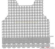 the front and back view of a crocheted tablecloth with an intricate design