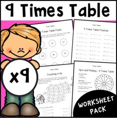 the worksheet for rounding to nine times