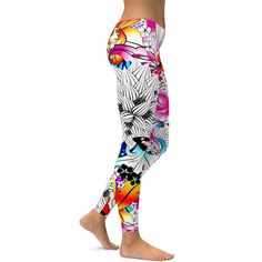 A whole lot of vibrant colors together in one beautiful design for our new EDM / Rave leggings collection. Our designer did a great job matching colors, styles and making it super vibrant. Made of 82% polyester and 18% spandex, has 4-way stretch. Perfect wear for your gym workout. Rave Leggings, Leggings Collection, 100 Squats, Edm Rave, Matching Colors, Great Job, Soft Leggings, Pink Leggings, Gym Workout