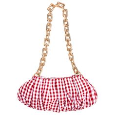 Awan Ruffle Bag, In Red Gingham | Brunna.Co | Wolf & Badger Red Spring Picnic Bag, Red Summer Picnic Bag, Casual Gingham Shoulder Bag For Picnic, Casual Gingham Shoulder Bag For Summer, Rectangular Gingham Bags For Summer, Casual Plaid Bag For Picnic, Summer Travel Gingham Shoulder Bag, Summer Plaid Rectangular Bag, Plaid Travel Bag For Summer