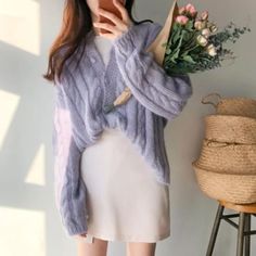 Candy Color Solid Loose Knitted Cardigan Sweater – Tomscloth Purple Long Sleeve Chunky Knit Outerwear, Purple Long Sleeve Cable Knit Cardigan, Purple V-neck Knitted Cardigan, Long Sleeve Purple Cable Knit Cardigan, Purple Knitted V-neck Cardigan, Purple Chunky Knit Long Sleeve Outerwear, Casual Purple Cable Knit Cardigan, Purple Knitted Long Sleeve Cardigan, Knitted Cardigan Sweater