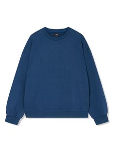 navy blue cotton jersey texture crew neck drop shoulder long sleeves ribbed cuffs and hem Police Costume, Navy Crewneck, Dark Blue Shirt, Navy Sweatshirt, Blue Crewneck, Blue Crew, Jersey Sweatshirt, Blue Sweatshirt, Sweaters Knitwear