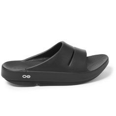 After a long day on the trail  step into these recovery slides to feel relief. The OOFOS OOahh Slides absorb 37% more shock than other foam shoes and provide biomechanical support for sore feet. Foams Shoes, Foam Shoes, Long Day, Sandals Black, Rei Co-op, Black 7, The Trail, Slide Sandals, Black Sandals