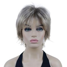 Category:Synthetic Wig; Gender:Women's; Wig Type:Natural Wigs,Cosplay Wig; Occasion:Daily Wear,Party / Evening,Vacation,Daily,Cosplay Costumes; Age Group:Adults; Color Shade:Black,Brown,Burgundy,Blonde,Dark Brown; Hair Material:Synthetic Hair; Cap Construction:Machine Made; Texture:Curly; Length:Short; Features:Cosplay,Easy to Carry,Fashion,Comfortable,Soft; Heat Resistant:Yes; Listing Date:07/27/2023; Cap Circumference:; Front to Back:; Nape of Neck:; Side to Side Across Forehead:; Side to Side Short Layers Long Hair, Floral Beach Wear, 613 Blonde, Halloween Wigs, Short Layers, Natural Wigs, Short Layered, Brown Highlights, Fashion Comfortable