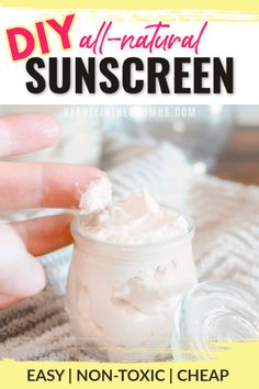 Homemade Zinc Oxide Sunscreen, Diy Spf 50 Sunscreen, Diy Zinc Oxide Sunscreen, Diy Sunscreen Natural, Homemade Sunscreen Recipe, Tallow Sunscreen Recipe, Organic Sunscreen Recipe, Homemade Sunscreen Natural