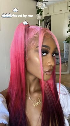 Rose Gold Wigs Black Women, White Hair Pink Tips, Braids For Beginners, Ladies Short Hair, Side Braid Tutorial, Easy Side Braid, Haircuts For Ladies, Short Hair Hairstyles, Y2k Hairstyles