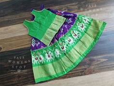 This Lehenga suits 1 yr - 2 yr. Kindly Please Message me If needed measurements before purchase. Festive Ikat Print Sets With Long Sleeves, Handloom Fitted Dress For Diwali, Anarkali Sets With Ikat Print For Navratri, Festive Ikat Print Saree Set, Festive Ikat Print Designer Sets, Fitted Handloom Anarkali Set For Diwali, Fitted Ikat Print Traditional Wear For Diwali, Cotton Sharara With Unstitched Blouse Fitted, Cotton Sharara With Unstitched Blouse