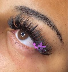 Lash Extensions With Decals, Gem Lashes, Lash Patterns, Lash Decals, Lash Decor, Lash Ideas, Color Lashes