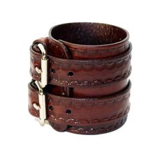 Unique brown leather bracelet! Very comfortable & easy to wear. Size: Wirst size: 6-8.5 inches(16-22cm) Width: 2.55 inch (5 cm) Color: brown. Material: genuine leather(leather is produced in Italy). If you have any questions please write! Vintage Leather Cuff Bracelet With Wrist Strap, Leather Strap Cuff Bracelet Gift, Classic Leather Strap Cuff Bracelet Gift, Cuff Bracelet With Leather Strap For Gift, Cuff Bracelets With Leather Strap As Gift, Vintage Cuff Bracelets With Wrist Strap, Vintage Cuff Bracelet With Wrist Strap, Vintage Leather Bracelet With Wrist Strap As Gift, Leather Cuff Wristband Gift