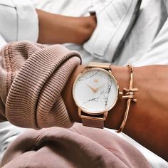 Malibu Marble Marble Watch, Mvmt Watches, Movado Watch, Swiss Army Watches, 90's Fashion, Seiko Watches, Stylish Watches, Rose Gold Watch, Beautiful Watches