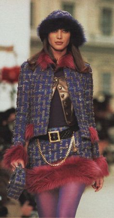 90s Chanel, 90s Runway Fashion, Runway Fashion Couture, Vintage Runway, Runway Outfits, Chanel Couture, Christy Turlington, Chanel Vintage, Moda Vintage