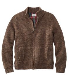 Generations of customers have turned to ourA raggA woolA sweaters for exceptional warmth, classic good looks and an incredible price. Knit from exceptionally soft, premium lambswool, with a warm flannel lining. Knit from 100% lambswool. 100% cotton flannel lining. Handwash, dry flat. While many competitors use lesser-quality blends, our yarns are always the real deal. Midweight knit was specially chosen for substantial winter warmth without bulkiness. Rib-knit collar, cuffs and hem. Imported. Ll Bean Men, Men's Sweaters, Mens Fashion Casual Outfits, Men Clothes, Shoe Lace Patterns, Ll Bean, Knit Collar, Cotton Flannel, L L Bean