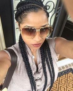 Hair - Haare  - Peinados Weave For Black Women, Black Women Cornrows, Ghana Braid Styles, Warrior Fashion, Women Cornrows, Ghana Braids Hairstyles, Beautiful Braids