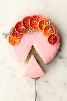 Orange Cardamom Cake, Cardamom Cake, Citrus Cake, Basic Cake, Think Food, Blood Orange, Homemade Cakes, Beautiful Food