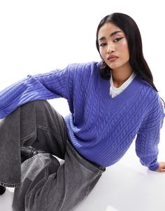 Sweaters & Cardigans by French Connection In knit to win knit V-neck Drop shoulders Relaxed fit Trendy Purple V-neck Cardigan, Lavender V-neck Cardigan For Fall, Purple V-neck Top For Winter, Cable Knit V-neck Sweater For Winter, Winter Cable Knit V-neck Sweater, Long Sleeve Purple Cable Knit Cardigan, Cable Knit V-neck Winter Sweater, Purple Long Sleeve Cable Knit Cardigan, Purple Knitted V-neck Cardigan