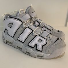 Feel free to ask any questions you may have about this listing. Nike Air More Uptempo 96, Nike Air More Uptempo, Nike Air More, White Sneakers, Size 13, Nike Air, Athletic Shoes, Men's Shoes, Mens Accessories