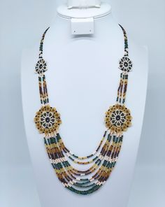 This beautiful beaded necklace is hand-woven by the women of the Embera Chami Indigenous Tribe of Colombia Beautiful Beaded Necklaces, Indigenous Tribes, Houston Tx, Beautiful Bracelet, Hand Woven, Houston, Hand Weaving, Beaded Necklace, Handmade Items