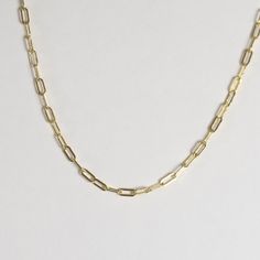 A simple, yet classic look. 2.5mm Available in lengths 6"-24" Classic Looks, Gold Filled, Jewelry Collection, Chain Necklace, Gold Necklace, Fan, Sterling Silver, Wardrobe, Chain