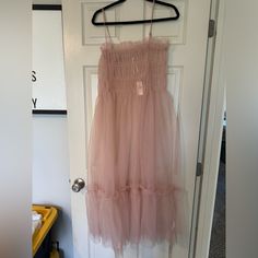 Nyt, Tulle, Blush Pink/Mauve, Size Medium Pink Mauve, Sheer Dress, Anthropologie Dresses, Blush Pink, Anthropologie, Blush, Size Medium, Womens Dresses, Pink