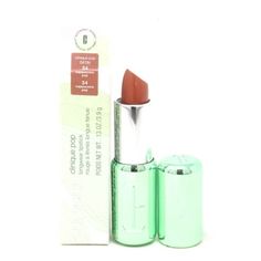 Clinique Clinique Pop Longwear Lipstick 0.13oz 34 Cappuccino Pop(Satin) New With Box Size: 0.13 oz.  Color: Clear. Clinique Lip, Longwear Lipstick, Clinique Pop, Long Wear Lipstick, Beauty Lounge, Cappuccino, Lips, Satin, Beauty