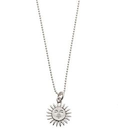 Sun Charm Pendant in Recycled Sterling Silver, 14K Yellow, or White Gold. In astrology, the Sun... Everyday Symbolic Jewelry With Sun And Moon Design, Symbolic Everyday Jewelry With Sun And Moon Design, Symbolic Sun And Moon Design Jewelry For Everyday, Everyday Symbolic Sun And Moon Jewelry, Sterling Silver Sun And Moon Design Jewelry For Everyday, Everyday Sterling Silver Jewelry With Sun And Moon Design, Symbolic Hypoallergenic Everyday Jewelry, Symbolic Everyday Hypoallergenic Jewelry, Celestial Engraved Jewelry