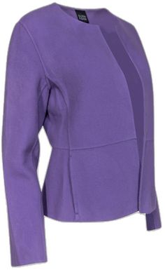 Elegant Lavender Outerwear For Spring, Chic Purple Outerwear For Spring, Spring Purple Outerwear For Work, Elegant Purple Outerwear For Fall, Fitted Purple Winter Outerwear, Fitted Lavender Outerwear For Spring, Lavender Outerwear For Spring Workwear, Fitted Lavender Outerwear For Winter, Chic Lavender Fall Outerwear