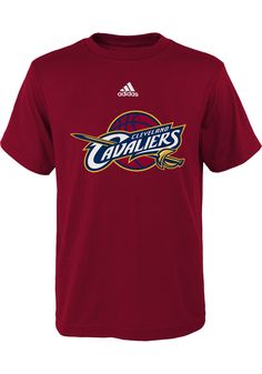 a youth's adidas t - shirt with the cleveland hawks logo on it