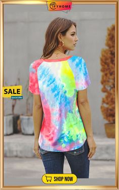 Getting Ripped Raglan Sleeve Tie Dye T-shirt Wholesale T Shirts, Get Ripped, Spaghetti Strap Maxi Dress, Affordable Dresses, Tie Dye T Shirts, Tie Dye Print, Maxi Dress With Sleeves, Dye T Shirt, Summer Wardrobe