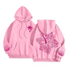 PRICES MAY VARY. 【preppy hoodies - sweatshirts for teen girls Material】: graphic hoodies for women pink pom puff hoodie is made of high quality cotton blend, it is super soft, stretchy, breathable and skin-friendly, to keep you comfortable and relaxed all day, suitable for Spring, Summer and Autumn. 【Hoodies for teen girls - preppy clothes Feature】:preppy clothes teen girl,cute hoodies for teen girls long sleeve drop shoulder shirt top, Pink Graphic, Puff Printed,cuffs and hem, loose fit. The un Uk Sweater, Uk Sweatshirt, Puff Hoodie, Hoodies For Teens, Ladies Hoodies, Clothes Teen, Girls Work, Jordan Hoodie