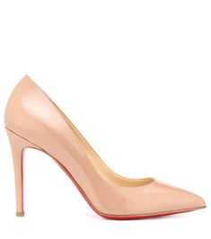 Pigalle 100 nude patent leather pumps Louboutin Online, Beautiful Wardrobe, Louboutin Pigalle, Christian Louboutin Pigalle, Pumps Heels Stilettos, Red Sole, Patent Leather Pumps, Heels Pumps, Leather Pumps