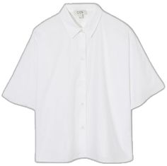 Casual Collared Poplin Blouse, Spring Poplin Tops With Relaxed Fit, Casual White Poplin Tops, Relaxed Fit Short Sleeve Poplin Shirt, White Casual Poplin Blouse, Spring Short Sleeve Poplin Shirt, White Poplin Shirt For Summer, Spring Poplin Shirt With Short Sleeves, Casual Short Sleeve Poplin Shirt