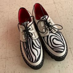 Zebra Print White Shoes Fits Size 7.5 White Shoes, Zebra Print, Color White, Size 7, Womens Sizes, Women Shoes, Women Shopping, White, Color