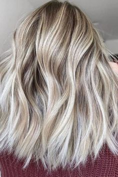 Bronde Soft Waves Ash Blonde Hair With Highlights, Platinum Ash Blonde, Medium Ash Blonde Hair, Ash Blonde Hair Dye, Light Ash Blonde Hair, Medium Ash Blonde, Platinum Highlights, Dark Ash Blonde, Ash Blonde Hair Colour