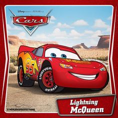 the character from cars is shown in this card