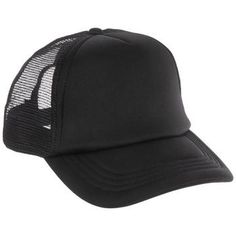 Create a custom look with this Black Adult Trucker Baseball Cap. This stylish hat features a solid black front and bill with a mesh back and adjustable snap closure. Make it one-of-a-kind with an applique, markers, paint, and other embellishments. Details: 	 Size: One Size Fits Most Create a custom look with this Adult Trucker Baseball Cap. This stylish hat features a solid color front and bill with a mesh back and adjustable snap closure. Make it one-of-a-kind with an applique, markers, paint, Wearable Art Fashion, Stylish Hats, Wearable Art, Solid Black, Fashion Art, Baseball Cap, Everyday Fashion, Trucker Hat, Markers