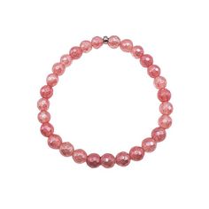 Featherly Cherry Quartz Mini Stacker Beaded Crystal Gemstone Bracelet Face Your Fears, Cherry Quartz, Emotional Strength, Gemstone Meanings, Hope For The Future, Hope Love, Live Your Life, Heart Chakra, Quartz Stone