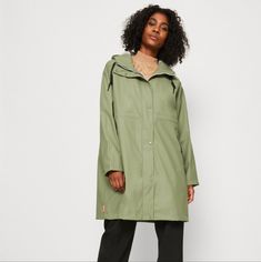 Nwot!! Super Cute Rain Parka... Reasonable Offers Welcome....Comes With Free Gift Green Fall Parka For Workwear, Green Spring Parka For Workwear, Green Spring Parka For Work, Green Parka For Spring Workwear, Green Spring Workwear Parka, Casual Green Spring Raincoat, Green Workwear Parka, Green Outerwear For Rainy Fall Weather, Khaki Outerwear For Rainy Spring Weather