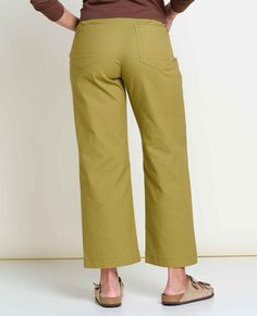 Who doesn’t love a wide leg pant? Roomy yet flattering, made with sustainable materials in an array of color options and with style to spare. Versatile Relaxed Fit Cropped Wide Leg Pants, Versatile Cropped Wide Leg Pants, Versatile Cropped Wide Leg Cotton Pants, Versatile Wide Leg Cropped Pants With Pockets, Versatile Cropped Wide Leg Pants With Pockets, Everyday Green Wide Leg Bottoms, Green Wide-leg Bottoms For Everyday, Green Wide Leg Bottoms For Everyday, Green Cropped Leg Bottoms For Work