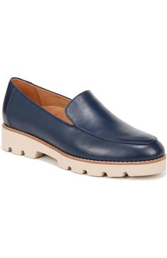 Vionic Kensley Loafer (Women) | Nordstrom Loafers Style, Lug Sole, Loafers For Women, Leather Loafers, Print Gifts, Fashion Advice, Leather Upper, Loafers, Nordstrom