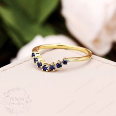 "Please confirm your US size when you make an order) Jewelry Details -Gold Type : 14k gold Stones Type: Lab Created Sapphire Total Carat Weight: approx. 0.26ctw Band Width: Approximately 1.4mm SKU: YR0521-Band ~*-*~Purchase Guarantee: - All our jewelry is handmade, and each process is refined. - 14 Day Refund Guarantee. - All our products are Free Shipping. - Free Gift Box&Packing. ~*-*~Please contact us if you need service: 1. Ring Resizing. 2. Metal Change(PT950/10k/14k/18k White/Yellow/Ro Gold Sapphire Diamond Ring For Wedding, 14k Gold Sapphire Ring With Vvs Clarity For Wedding, Gold Half Eternity Sapphire Ring, Gold Sapphire Half Eternity Ring, Gold Sapphire Ring With Half Eternity Design, 14k Gold Round Sapphire Wedding Ring, 14k Gold Sapphire Wedding Ring, Yellow Gold Round Sapphire Ring For Weddings, Gold Sapphire Ring With Half Eternity For Anniversary