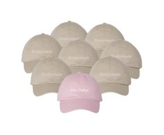 ### Bachelorette Party Embroidered Hats Elevate your bachelorette bash with our stylish embroidered hats, designed to add a touch of fun and flair to your celebration! Crafted from high-quality materials, these hats feature playful and eye-catching embroidery, making them the perfect accessory for a day of festivities.  Key Features: Unique Designs:Choose from a variety of fun and sassy phrases tailored to celebrate the bride-to-be and her crew. Comfortable Fit: Our hats are adjustable and designed for all-day wear, ensuring everyone stays comfortable while partying. Durable Quality: Made to withstand all the fun, these hats are both fashionable and functional, making them a great keepsake long after the party ends. Versatile Style: Perfect for outdoor adventures, nightlife, or cozy brunch Sassy Phrases, Cozy Brunch, Bachelorette Hats, Custom Embroidered Hats, Gift Bachelorette Party, Embroidered Hat, Bachelorette Party Favors, Embroidered Hats, Costume Hats