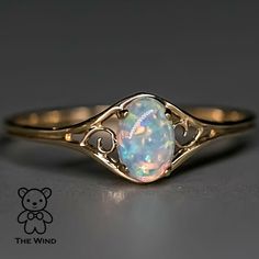 Vintage Inspired Oval Australian Solid Opal Ring-1 Raw Opal Wedding Ring, Opal Ring Silver Band, Opal Engagement Ring And Wedding Band, Australian Opal Ring Engagement, Opal Wedding Ring Vintage, Opal Engagement Ring Simple, Simple Opal Wedding Rings, Australian Opal Engagement Ring, Real Opal Ring