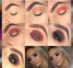 2010 Makeup, Vibrant Makeup, Makeup Steps, Morphe Palette, Shimmer Makeup, Beginners Eye Makeup, Eye Makeup Styles