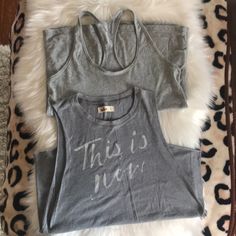 2 Work Out Tops, Top One Is Gray Nike Dri-Fit Sz S, Euc- And Bottom Is Gray Hollister, Sz S, Nwot. Both Fit A Small Or Medium. Gray Tank Top For Spring Workout, Gray Workout Top For Spring, Spring Workout Gray Top, Casual Gray Tank Top For Loungewear, Nike Summer Gray Tops, Gray Summer Tank Top For Everyday, Nike Gray Stretch Top, Nike Casual Tank Top For Summer, Nike Summer Tops For Loungewear