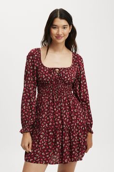 VALERIE LONG SLEEVE MINI DRESS