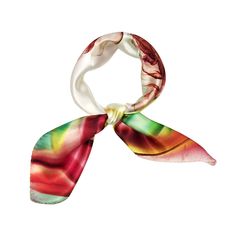 This elegant scarf features an exquisite image in vibrant and rich colors. Made from high quality 12 momme 100% charmeuse silk, the scarf has a smooth and soft-feeling touch to it, while allowing a vivid portrayal of the artwork. Mommes measures the density of silk; the higher the weight in mommes, the more durable the weave, and therefore the higher the quality. The scarf consists of a smooth and glossy front side with a soft matte side in the back. Elegant and fashionable, this scarf is the perfect finishing touch to your outfit. The scarf can be used for all seasons and occasions and also makes a beautiful gift for friends and loved ones. Our charmeuse silk scarf collection comes directly from a source that is dedicated to recreating renown oil painting pieces onto silk scarves. Availab Fishing Wedding, Elegant Scarf, Scarf Collection, Lace Tape, Elegant Scarves, Silk Square Scarf, Towel Crafts, Pencil Case Stationery, Soft Feeling